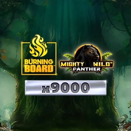 SpinMama Casino NL · Mighty Wild: Panther Platinum Burning Board Scratchcard (VoltEnt)