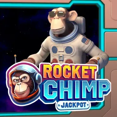 Rocket Chimp Jackpot van mascot — SpinMama Casino NL